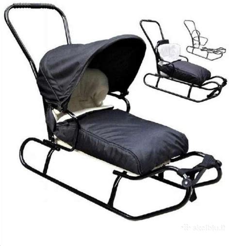 Vaiko miegas Baby Jogger vežimėlyje žiemą su vokeliu
