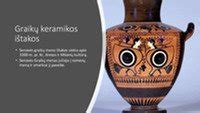 Senovės graikų keramika su vaisingumo simboliais