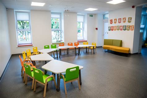 Darželio „Pelėdžiukas“ interjero nuotrauka