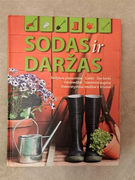 Gražiai suplanuotas sodas ir daržas