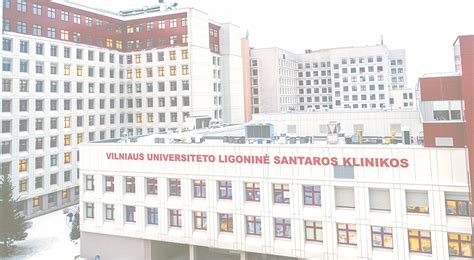 Vilniaus universiteto ligoninės Santaros klinikų pastatas