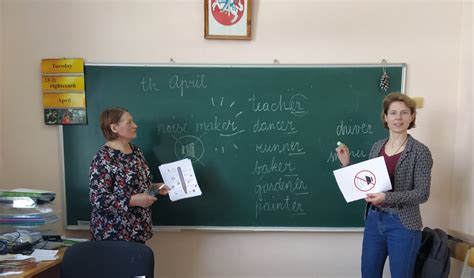 Anglų kalbos pamoka darželyje