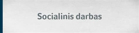 Socialinis darbas su šeimomis