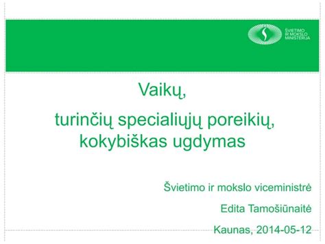 specialiųjų ugdymosi poreikių schema