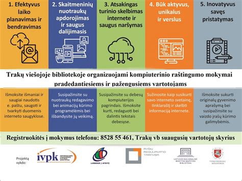 Infografika apie skaitmeninio raštingumo svarbą šiuolaikinėje mokykloje
