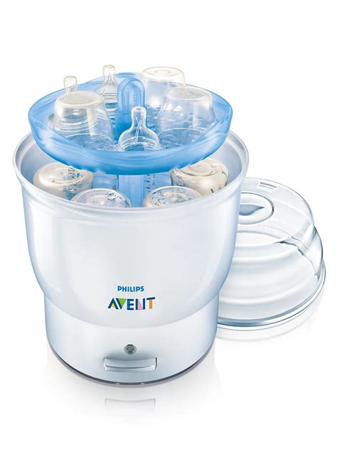 „Philips“ Avent elektrinis garų sterilizatorius ant virtuvės stalviršio