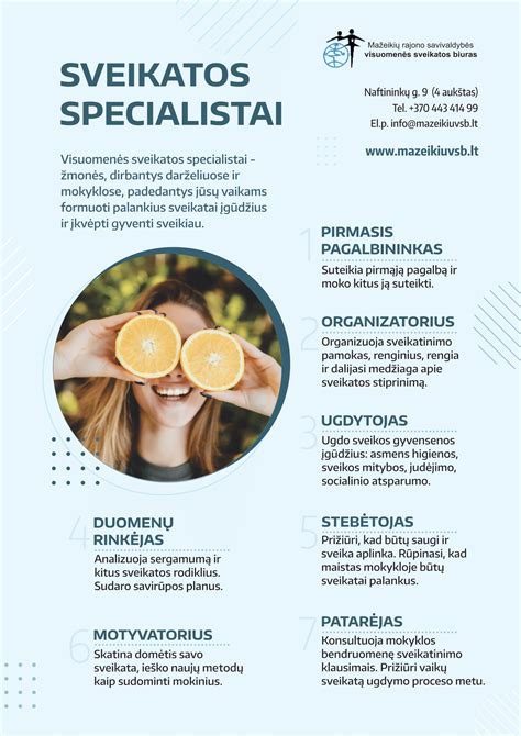 Sveikatos priežiūros specialistas bendrauja su darželio bendruomene