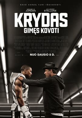 Silvestras Stalonė ir Michael‘as B. Jordan‘as filme „Krydas: gimęs kovoti“
