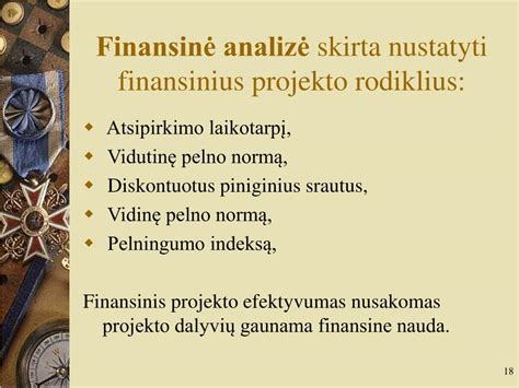Infografika, iliustruojanti įvairius finansinius rodiklius