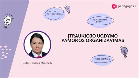 įtraukiojo ugdymo organizavimas klasėje