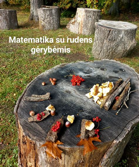 Žaidimo kubeliai su rudens požymių paveikslėliais