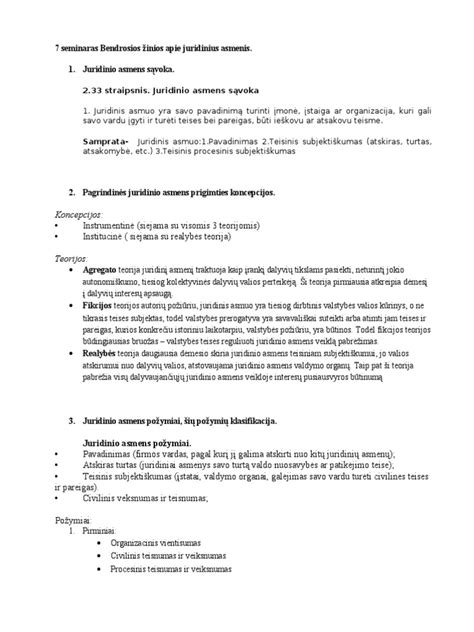 teisinė schema apie viešuosius juridinius asmenis švietime