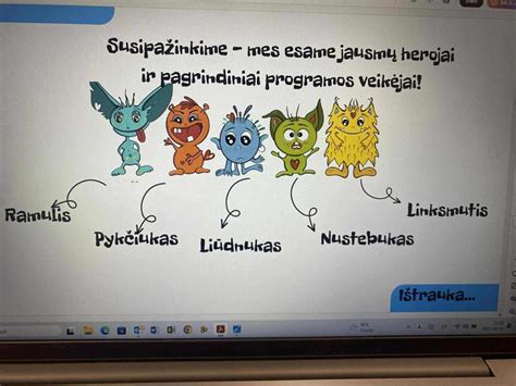 socialinio ugdymo programų elementai