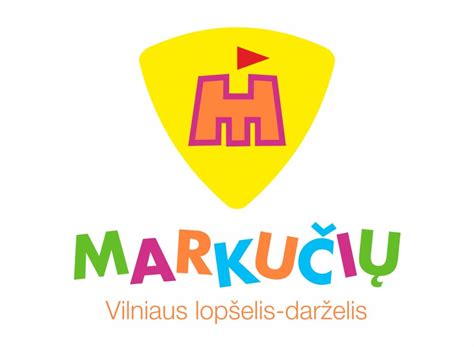 darželio logotipas arba reprezentacinis ženklas