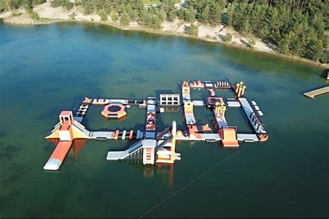 Jump park Palanga ant vandens