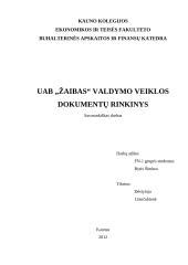 Namų ugdymo dokumentų pavyzdys