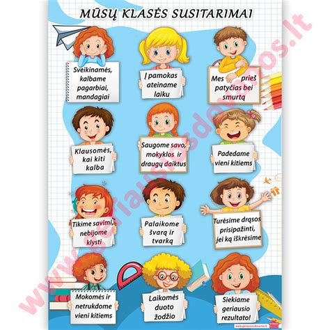 Edukaciniai plakatai vaikams