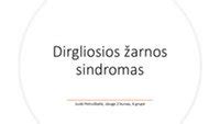 schema: dirgliosios žarnos sindromo simptomų pasireiškimas
