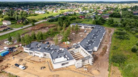 Visagino miesto panorama ir švietimo įstaigų infrastruktūra