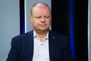 Saulius Skvernelis Seimo tribūnoje