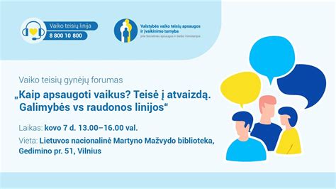 Infografika: Vaikų teisė į privatumą ir viešumas
