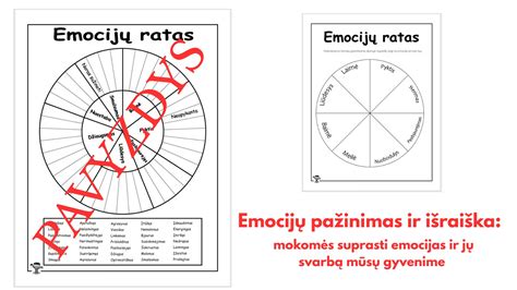 vaikų emocijų pažinimas grupėje