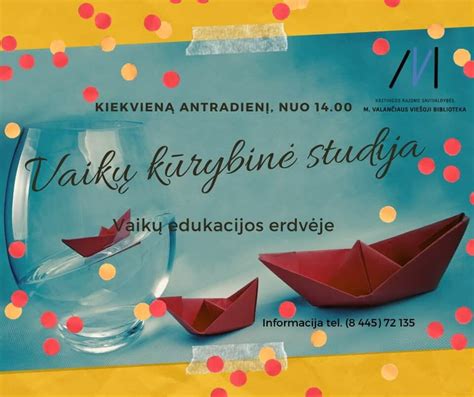 kūrybinė erdvė vaikų emocinei išraiškai
