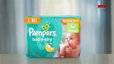 Istorinė Pampers sauskelnių reklama