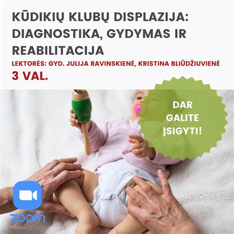 Vaikų klubų displazijos diagnostika ir gydymas
