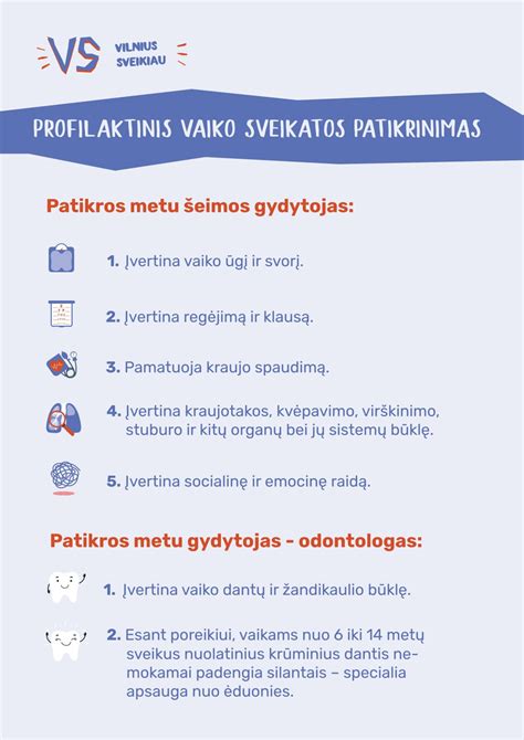 vaiko sveikatos būklės schema
