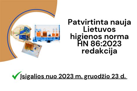 Lietuvos higienos normos HN 79:2010 viršelis