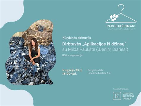 Dirbtuvės iš džinsų