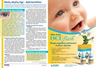 Kūdikio akių, ausų ir nosies priežiūra