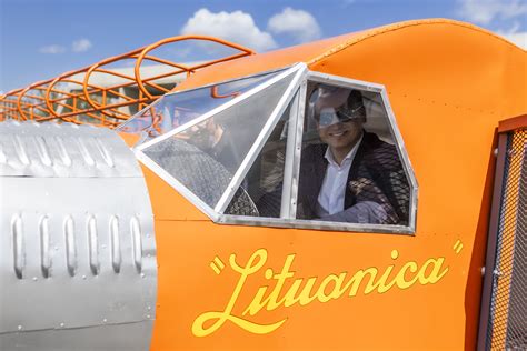 Vitalijaus Pauliuko sukonstruotas lėktuvo „Lituanica“ modelis