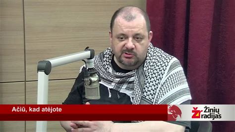 Audrius Bačiulis politinės apžvalgos metu