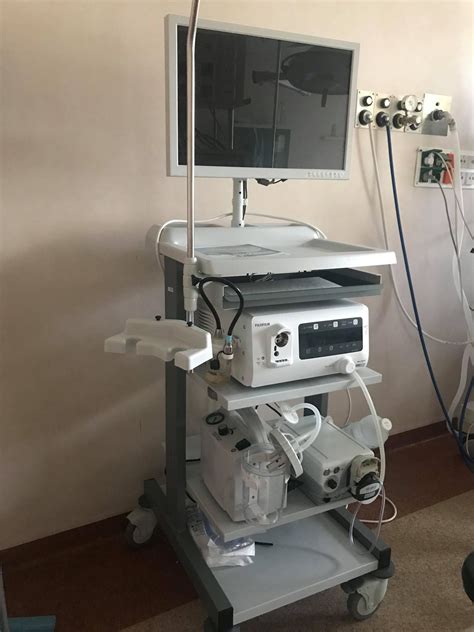 Vaikų chirurgo darbo vieta ir diagnostinė aparatūra