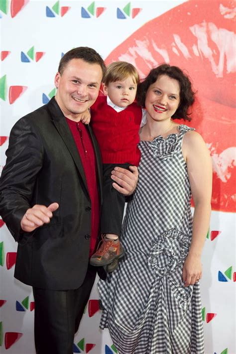 Giedrius Leškevičius su žmona ir vaikais