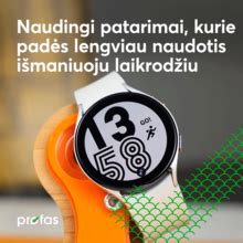 Išmaniojo laikrodžio pagrindinės funkcijos infografikas