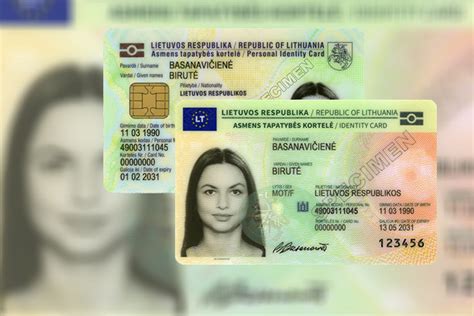 Elektroninis parašas asmens tapatybės kortelėje
