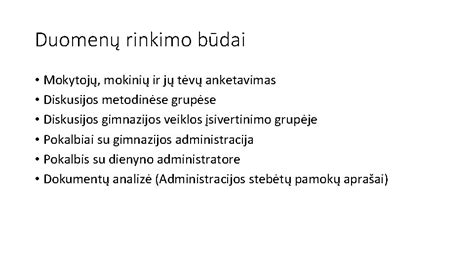 Duomenų rinkimo būdai ir slapukai