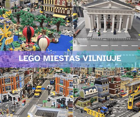 Lego City miestas su policijos, gaisrinės ir statybų elementais