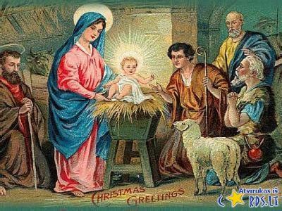 Biblinė scena: Jėzaus gimimas