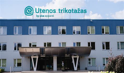 Utenos trikotažo gamybos procesas ir tvarios iniciatyvos