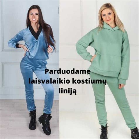 „Stilius&Ko“ laisvalaikio kostiumų pavyzdžiai