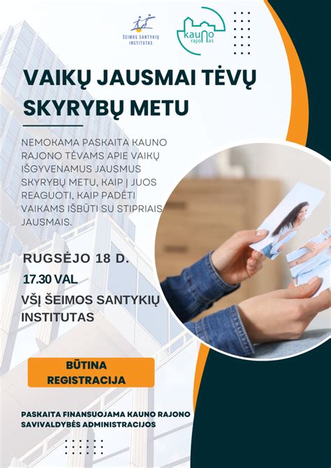 Pagalba skyrybų metu