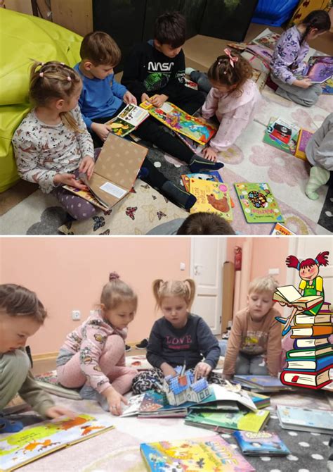 vaikai skaitymo kampelyje darželyje