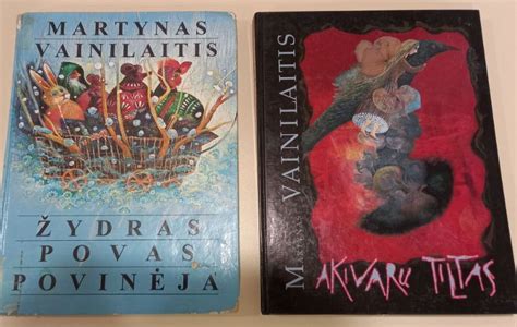 Martyno Vainilaičio knygų iliustracijos