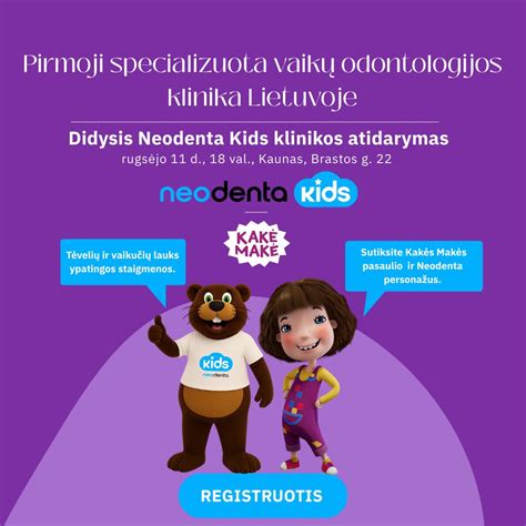 vaiku odontologijos klinika klaipedoje