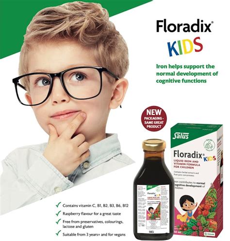 Šaldytuvas su Floradix KIDS buteliuku