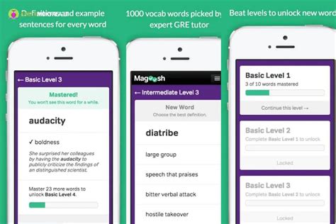 Programėlės ekrano nuotrauka su anglų kalbos žodžių mokymosi užduotimi